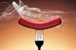 肉食大佬雙匯也看好，熱狗的專用香腸原來這么做！