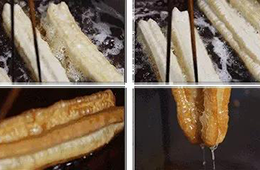 奧利奧油條包麻糍、火腿雞蛋卷油條……網(wǎng)紅賣法助力油條市場(chǎng)“生”力軍